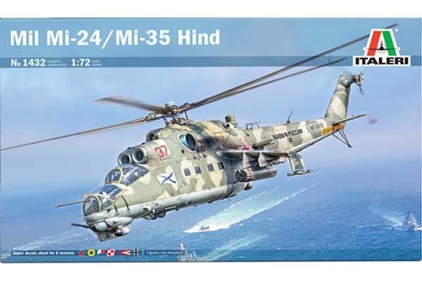 Mil Мі-24/Мі-35 Hind (Italeri 1432) 1/72 Mil Мі-24/Мі-35 Hind (Italeri 1432) 1/72