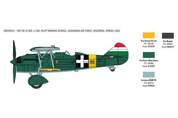 CR.32 Freccia (Italeri 1438) 1/72