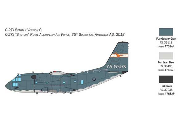 C-27J SPARTAN / G.222 (Italeri 1450) 1/72