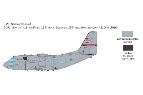 C-27J SPARTAN / G.222 (Italeri 1450) 1/72