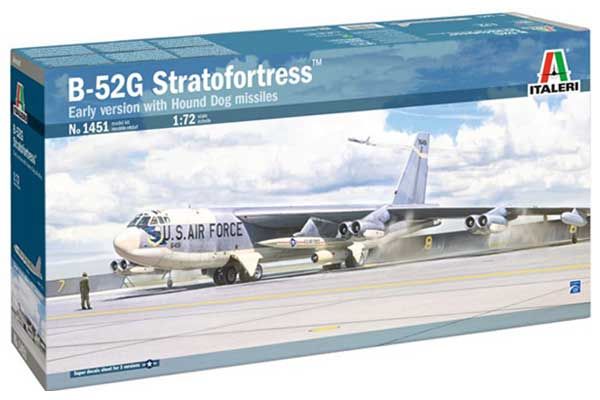 B-52G Stratofortress ранньої версії (Italeri 1451) 1/72