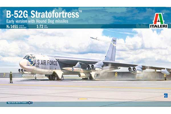 B-52G Stratofortress ранньої версії (Italeri 1451) 1/72