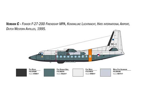 Fokker F-27 Maritime Patrol (Italeri 1455) 1/72