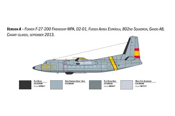 Fokker F-27 Maritime Patrol (Italeri 1455) 1/72