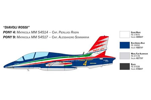 MB-339 60th P.A.N. anniversary (Italeri 1461) 1/72