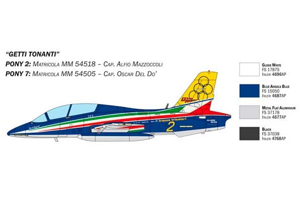 MB-339 60th P.A.N. anniversary (Italeri 1461) 1/72