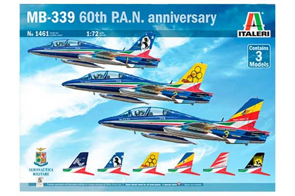 MB-339 60th P.A.N. anniversary (Italeri 1461) 1/72 MB-339 60th P.A.N. anniversary (Italeri 1461) 1/72