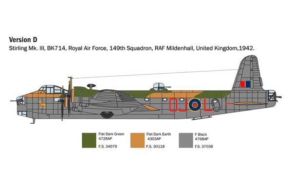 Stirling Mk. III (Italeri 1462) 1/72