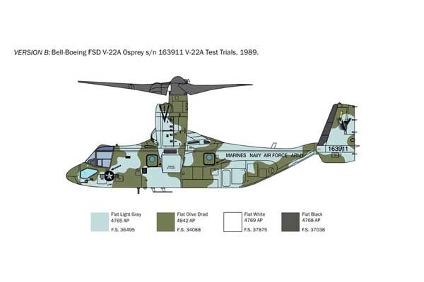 V-22A Osprey (Italeri 1463) 1/72
