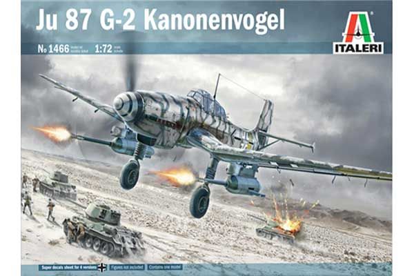 Ju 87 G-2 Kanonenvogel (Italeri 1466) 1/72