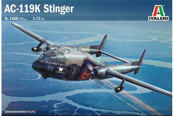 AC-119K Stinger (Italeri 1468) 1/72 AC-119K Stinger (Italeri 1468) 1/72