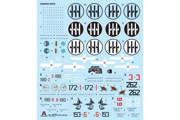 CANT Z.1007bis Alcione (Italeri 1479) 1/72