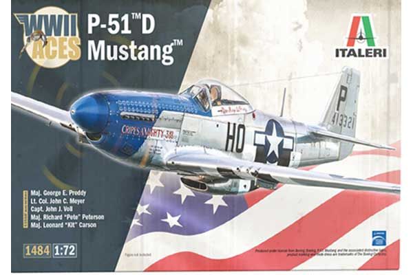 P-51D Mustang Aces (Italeri 1484) 1/72