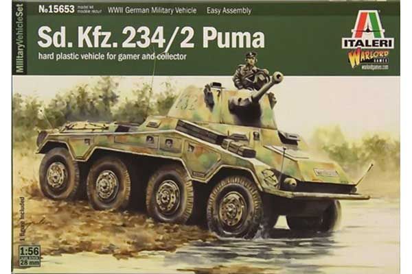 Sd. Kfz. 234/2 Puma (Italeri 15753) 1/56 Sd. Kfz. 234/2 Puma (Italeri 15753) 1/56