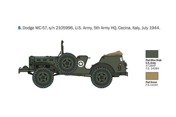 Dodge WC-56/57 (Italeri 228) 1/35