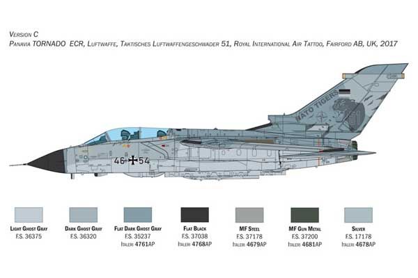 Tornado ECR (ITALERI 2517) 1/32