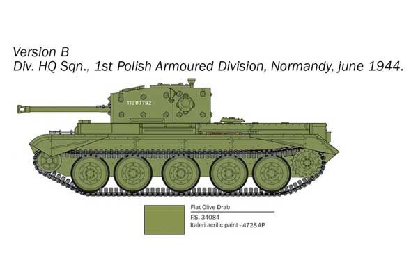 Cromwell Mk. IV (Italeri 25754) 1/56