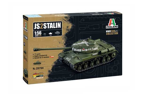 Ис-2 Сталин (Italeri 25764) 1/56