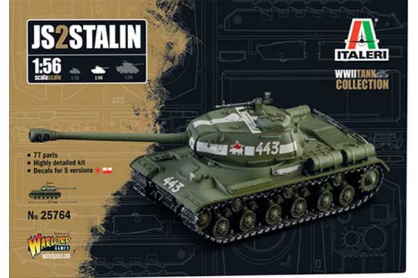 Ис-2 Сталин (Italeri 25764) 1/56 Ис-2 Сталин (Italeri 25764) 1/56