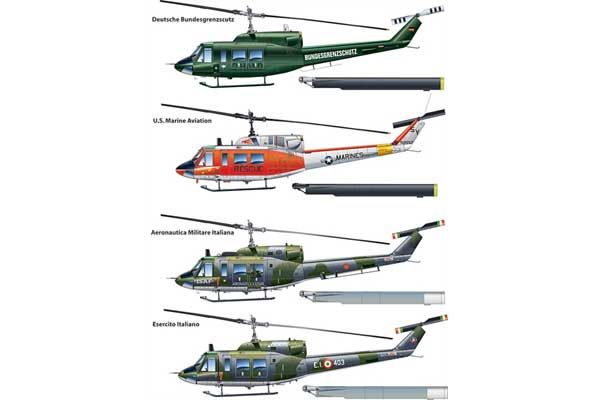 BELL AB 212 / UH 1N (Italeri 2692) 1/48