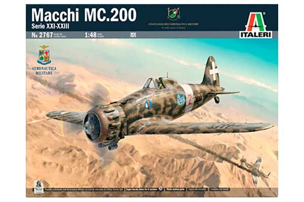Macchi C.200 Serie XXI-XXIII (Italeri 2767) 1/48