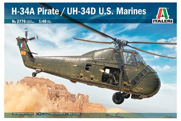 H-34A Pirate /UH-34D U.S. Marines (Italeri 2776) 1/48