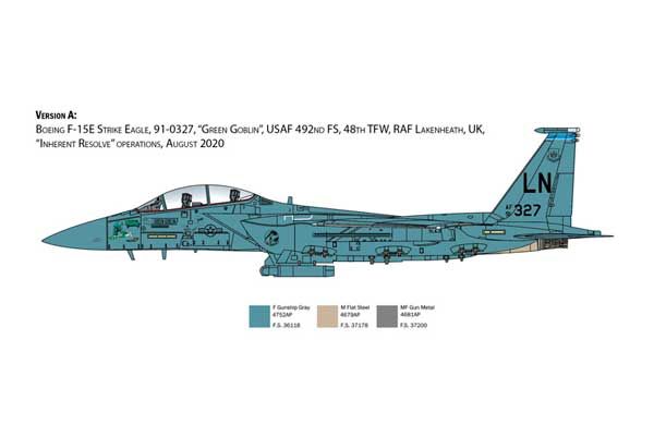 F-15E Strike Eagle (Italeri 2803) 1/48