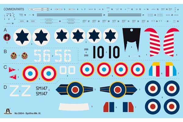 Spitfire Mk. IX (Italeri 2804) 1/48