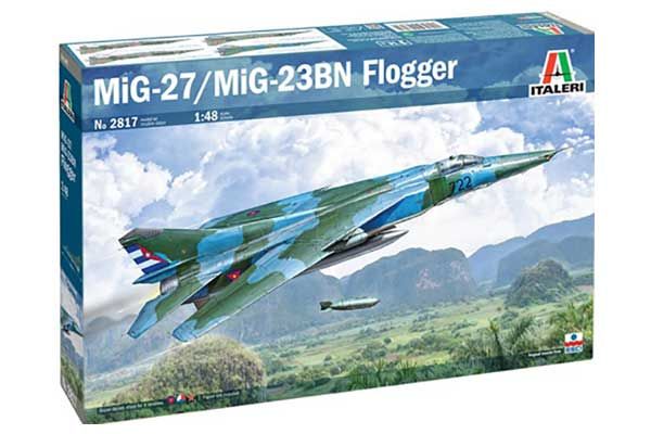 MиГ-27 / MиГ-23БН Flogger (Italeri 2817) 1/48