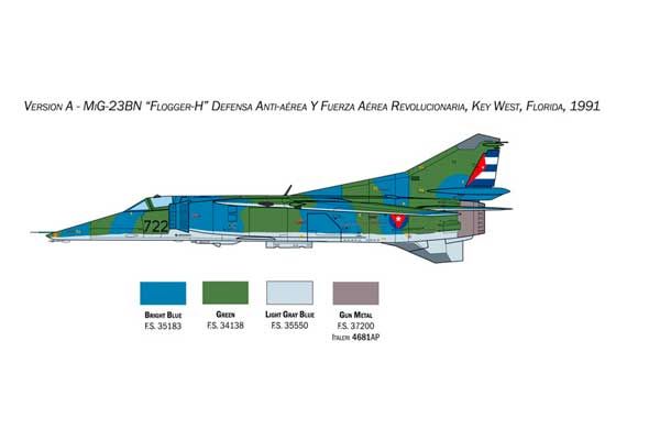 MиГ-27 / MиГ-23БН Flogger (Italeri 2817) 1/48