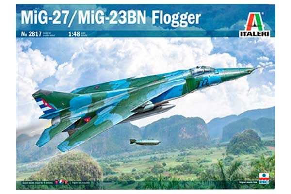 MиГ-27 / MиГ-23БН Flogger (Italeri 2817) 1/48 MиГ-27 / MиГ-23БН Flogger (Italeri 2817) 1/48
