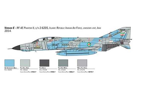 RF-4E Phantom II (Italeri 2818) 1/48