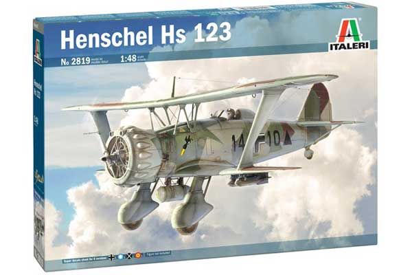 HENSCHEL HS 123 (Italeri 2819) 1/48