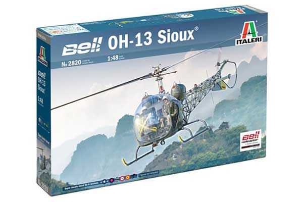 OH-13 Sioux (Italeri 2820) 1/48