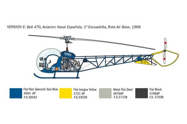 OH-13 Sioux (Italeri 2820) 1/48