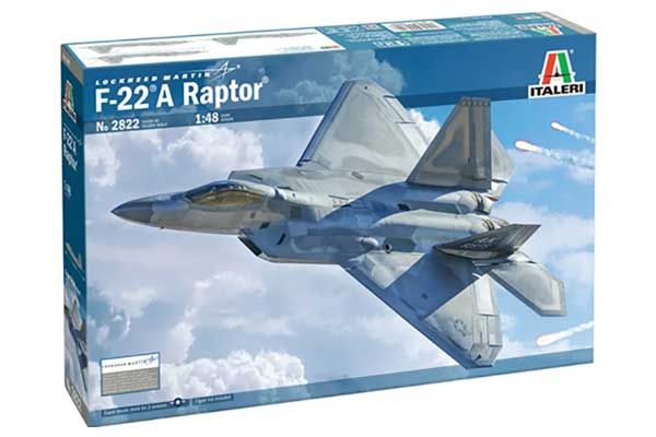 F-22 A Raptor (Italeri 2822) 1/48