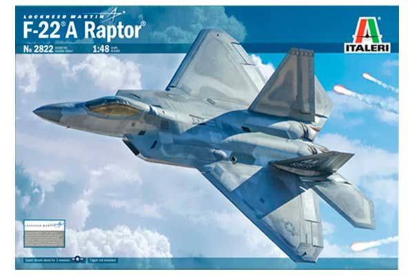 F-22 A Raptor (Italeri 2822) 1/48