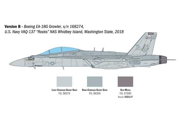 EA-18G Growler (Italeri 2824) 1/48