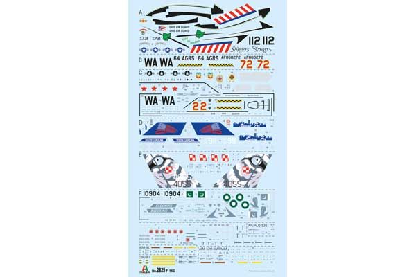 F-16C Fighting Falcon (Italeri 2825) 1/48