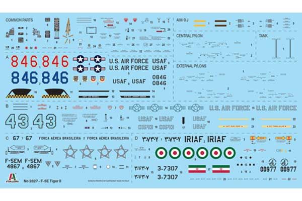 F-5E Tiger II (Italeri 2827) 1/48