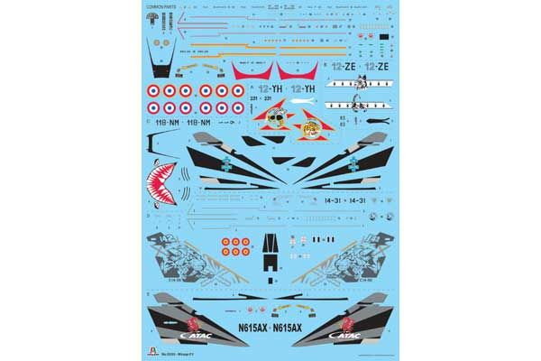 Mirage F1 C/CR (Italeri 2839) 1/48