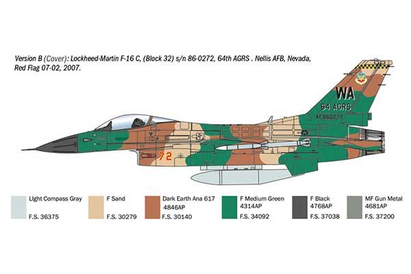F-16C Fighting Falcon - WAR THUNDER (Italeri 35105) 1/48