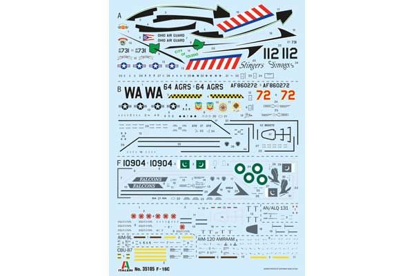 F-16C Fighting Falcon - WAR THUNDER (Italeri 35105) 1/48