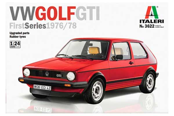 VW Golf GTI первых серий 1976/78 (Italeri 3622) 1/24 VW Golf GTI первых серий 1976/78 (Italeri 3622) 1/24