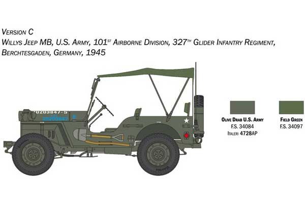 Willys Jeep MB (Italeri 3635) 1/24