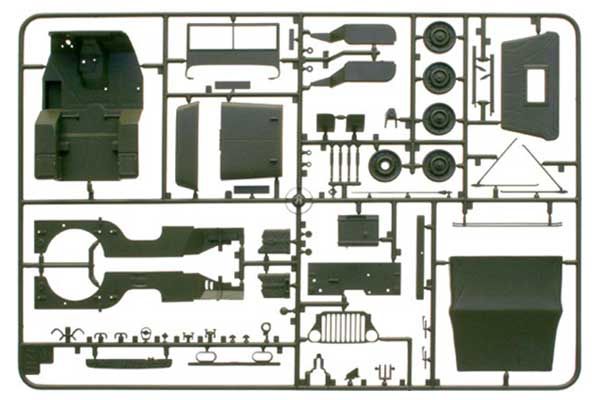 Willys Jeep MB (Italeri 3635) 1/24