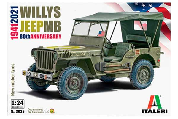 Willys Jeep MB (Italeri 3635) 1/24