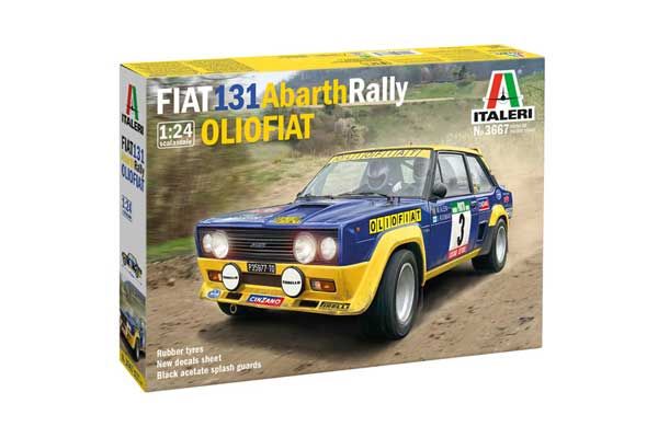 FIAT 131 Abarth Rally OLIO FIAT (Italeri 3667) 1/24