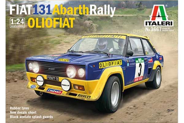 FIAT 131 Abarth Rally OLIO FIAT (Italeri 3667) 1/24