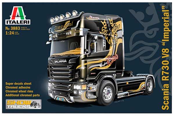Scania R730 V8 “Imperial” (Italeri 3883) 1/24 Scania R730 V8 “Imperial” (Italeri 3883) 1/24